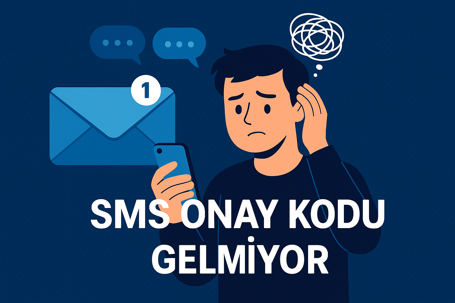 Sms onay kodu gelmiyor